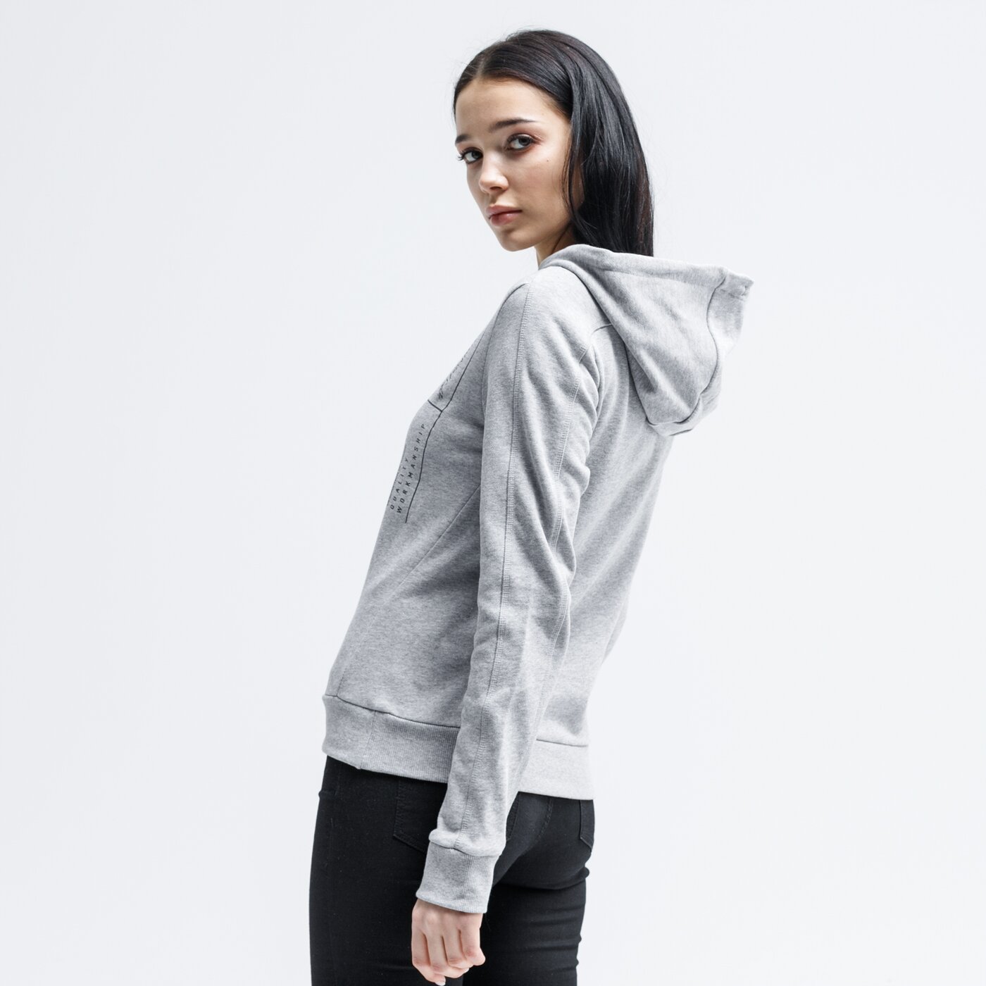 Bluza damska ADIDAS BLUZA Z KAPTUREM W BB HDY fm6204 kolor szary