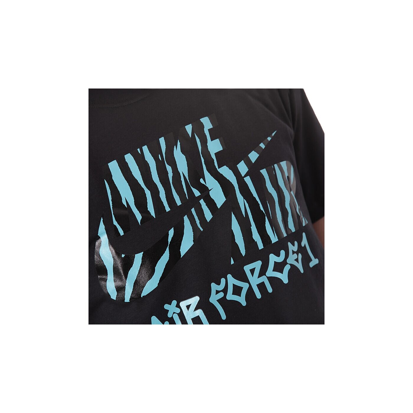 Koszulka męska NIKE T-SHIRT HO13 AF1 PATTERN TEE 575437010 kolor czarny