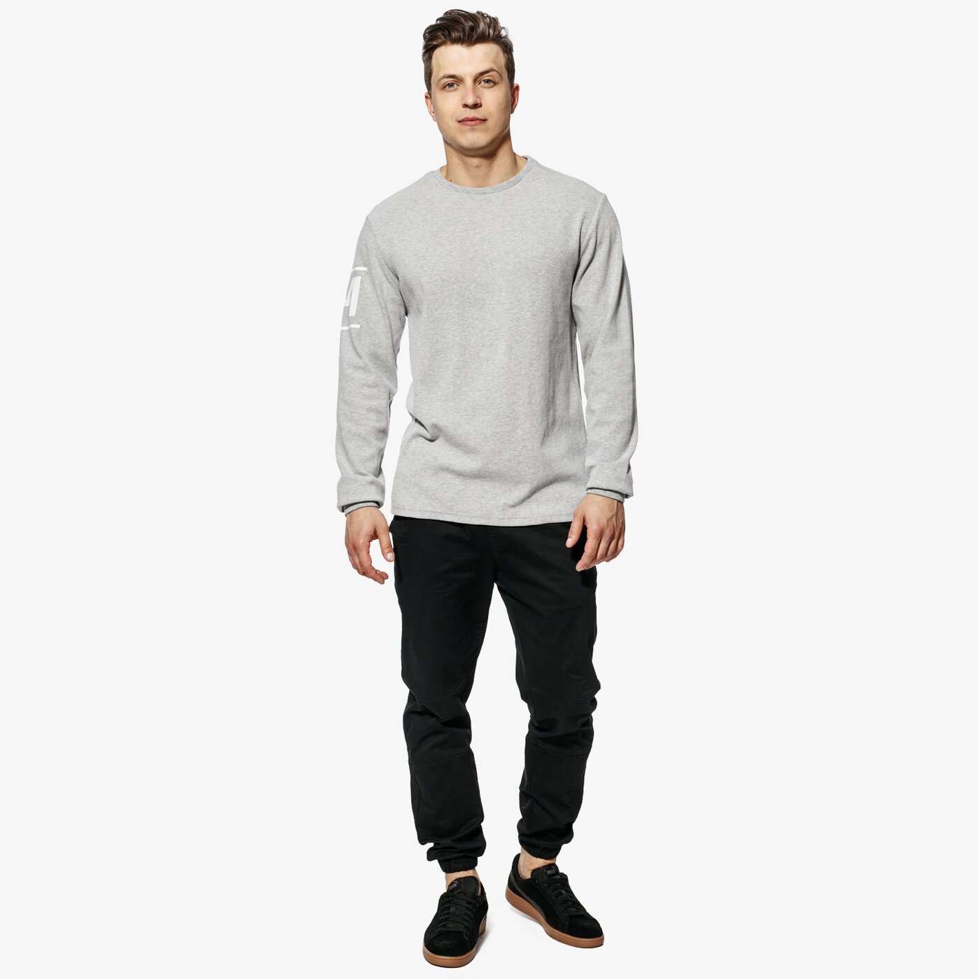 Bluza męska UMBRO BLUZA DEER ul18blm01002 kolor szary