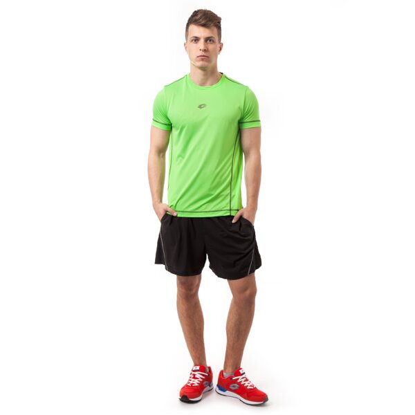 Koszulka męska LOTTO T-SHIRT STORMRIDE BS r4399 kolor zielony