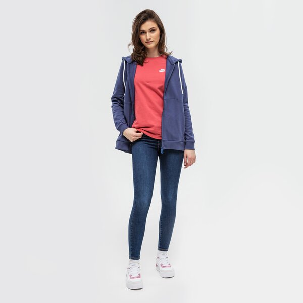 Bluza damska UP8 BLUZA ROZPINANA Z KAPTUREM TONGLA up321bld10001 kolor granatowy