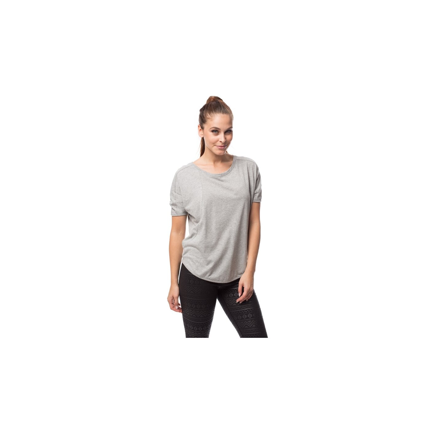 Koszulka damska LOTTO T-SHIRT REOOP lo35tsd10001 kolor szary