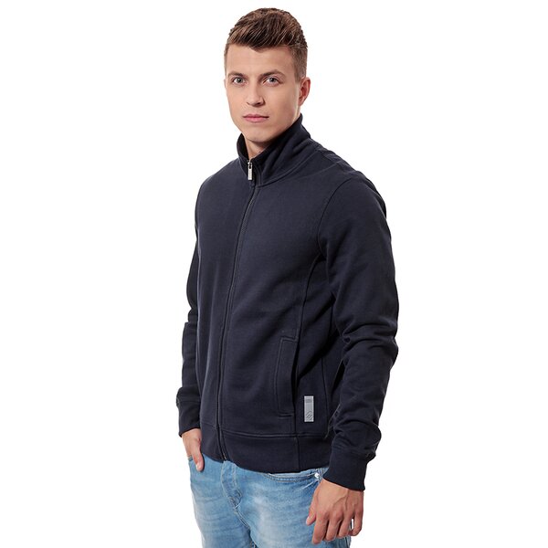 Bluza męska LOTTO BLUZA SWEAT FZ EASY FL r1697 kolor granatowy