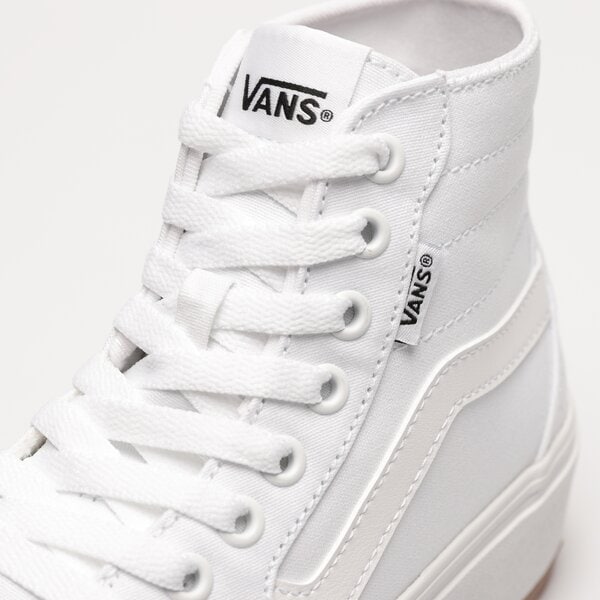 Buty sportowe damskie VANS FILMORE HI TAPERED PLATFORM ST vn0a5jlgwht1 kolor biały