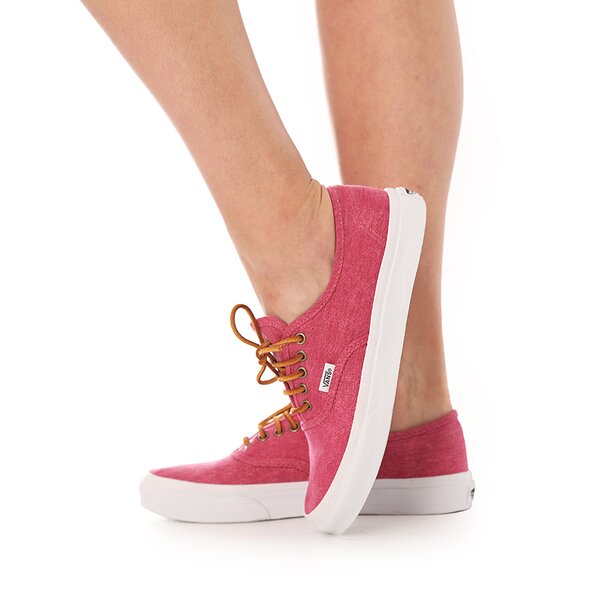 Buty sportowe damskie VANS AUTHENTIC SLIM vqevc7u kolor bordowy