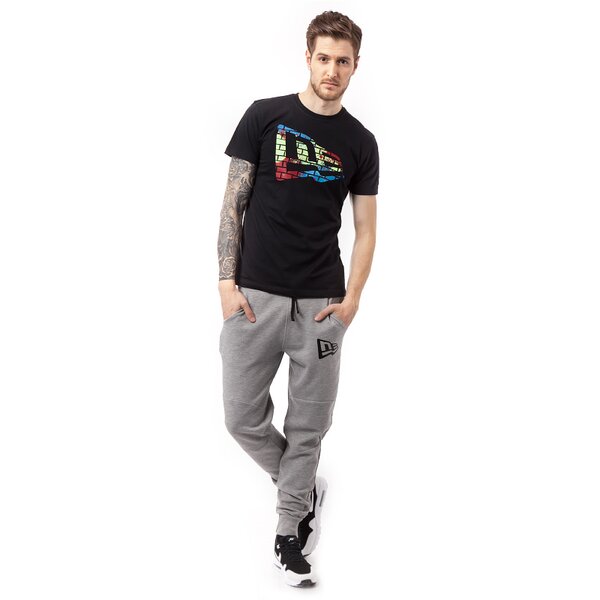 Koszulka męska NEW ERA T-SHIRT GRAPH WALL 11136453 kolor czarny
