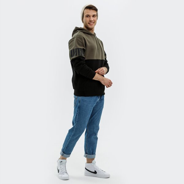 Bluza męska PUMA BLUZA POWER COLORBLOCK FL 846103 44 kolor khaki