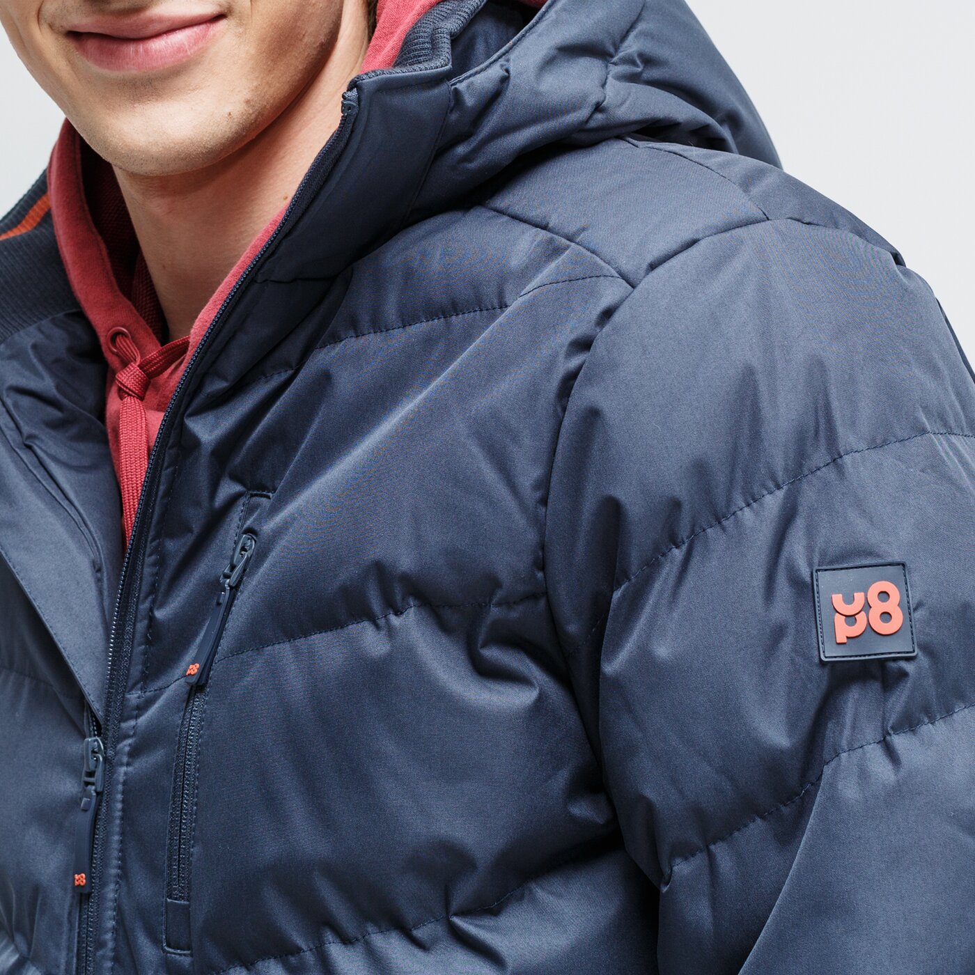 Kurtka zimowa męska UP8 KURTKA ZIMOWA TELLO upv320kum01002 kolor granatowy