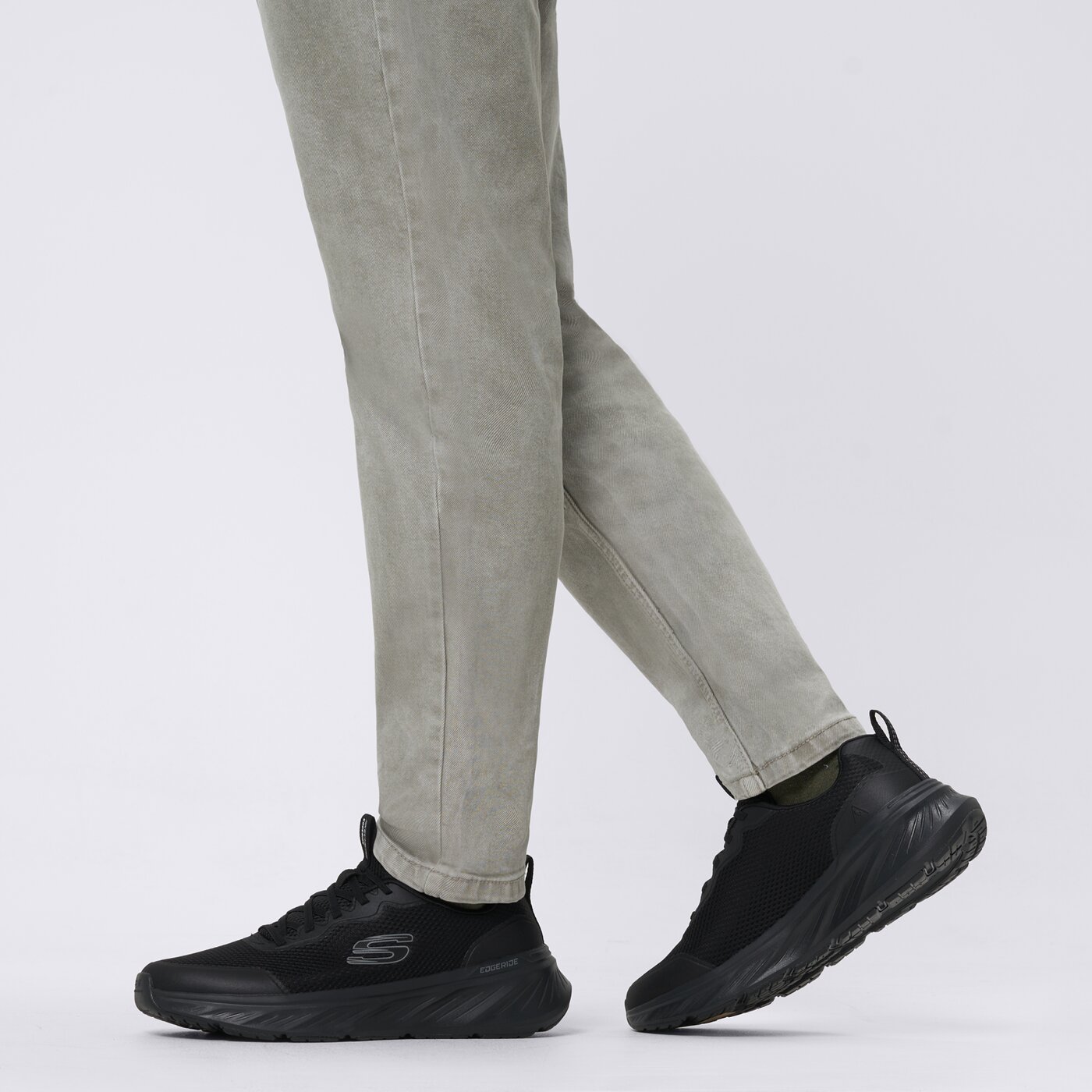 Buty sportowe męskie SKECHERS EDGERIDE 232835bbk kolor czarny