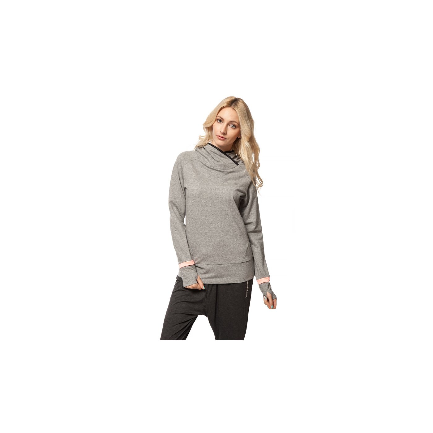 Bluza damska LOTTO BLUZA SWEAT FAITH FT r7186 kolor szary