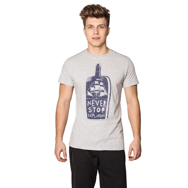 Koszulka męska FEEWEAR T-SHIRT CRUET fw16tsm18001 kolor szary