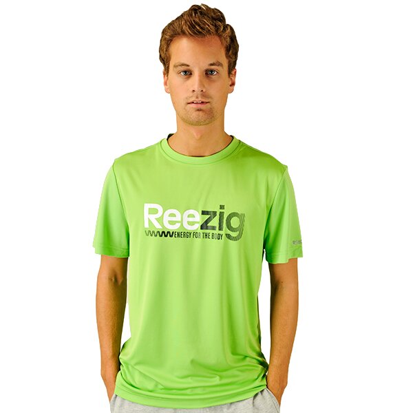 Koszulka męska REEBOK T-SHIRT TD-ZIG GR TEEII SUSHI GREEN o43530 kolor zielony