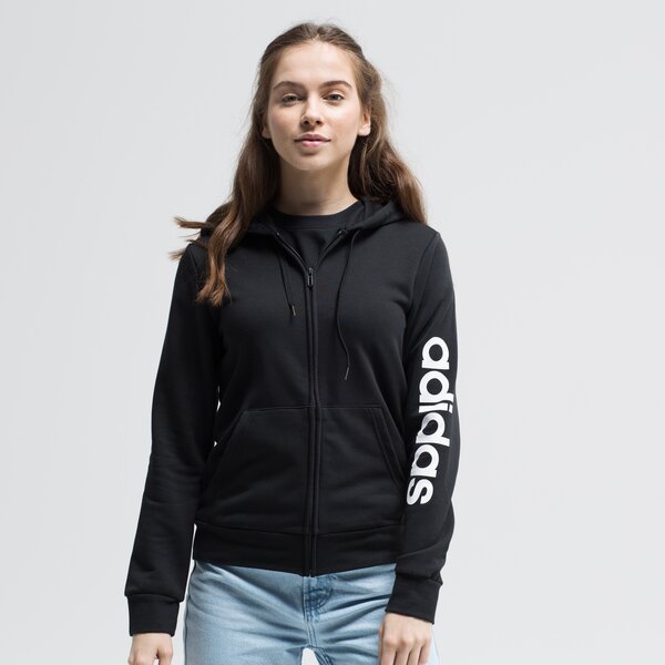 Bluza damska ADIDAS BLUZA W E LIN FZ HD dp2401 kolor czarny