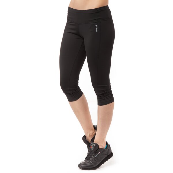 Spodnie dresowe damskie REEBOK SPODNIE SE PP 34 CAP LR b86101 kolor czarny