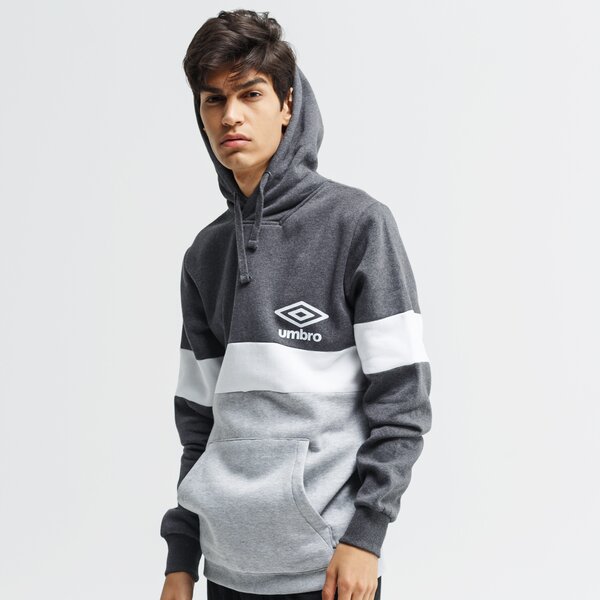 Bluza męska UMBRO BLUZA PANELLED O.T.H. 51188u-hgm kolor szary