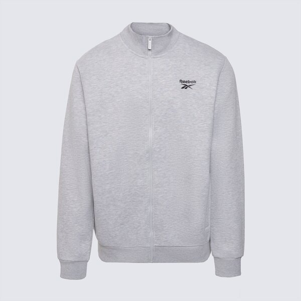 Bluza męska REEBOK BLUZA ROZPINANA OWEN SMALL LOGO TRACK TOP 100240043 kolor szary
