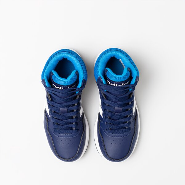 Buty dziecięce ADIDAS HOOPS MID 3.0 K gw0400 kolor granatowy