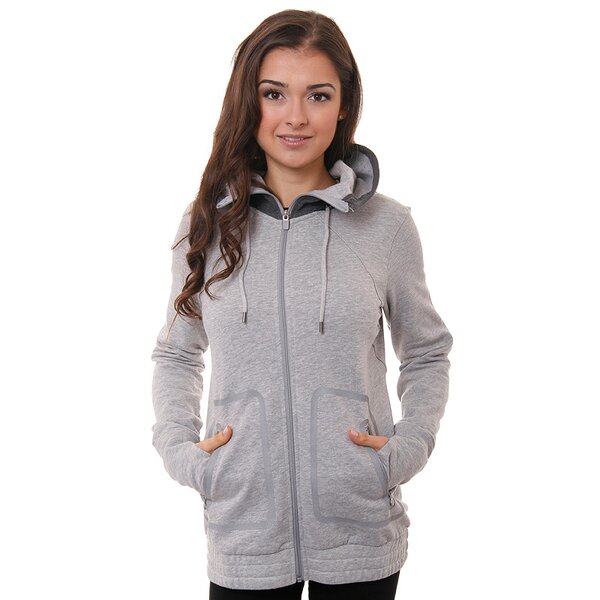 Bluza damska ADIDAS BLUZA   CC HD TRACKTOP w53071 kolor szary