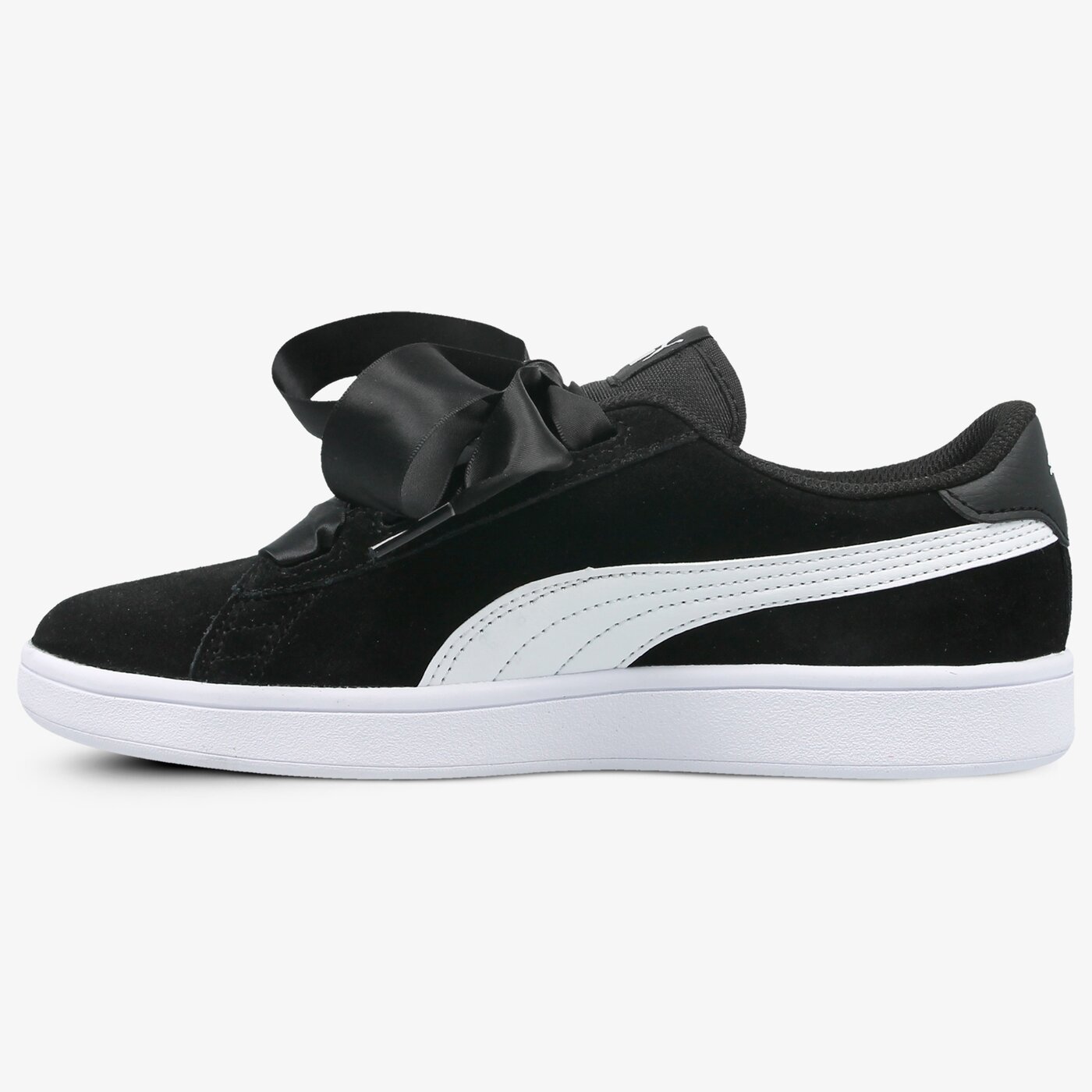 Buty dziecięce PUMA SMASH V2 RIBBON JR 36600301 kolor czarny
