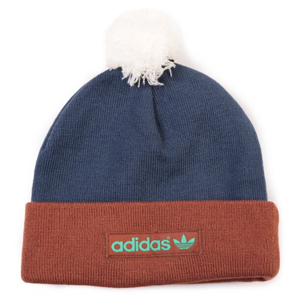 Czapka zimowa damska ADIDAS CZAPKA WV LOGO BA PPP m30727 kolor granatowy