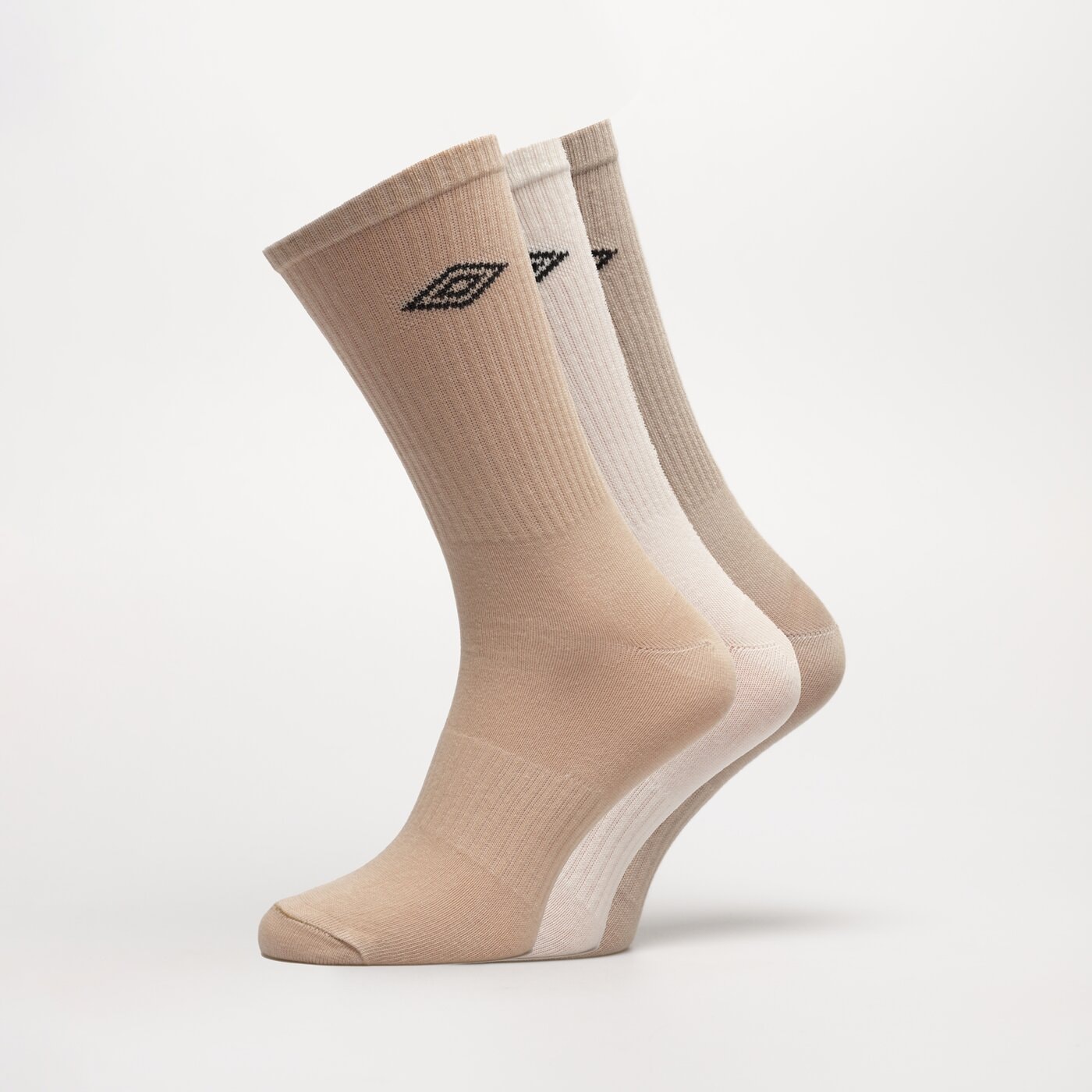 Skarpetki damskie UMBRO SKARPETY UMBRO HIGHER ul323skd11001 kolor beżowy