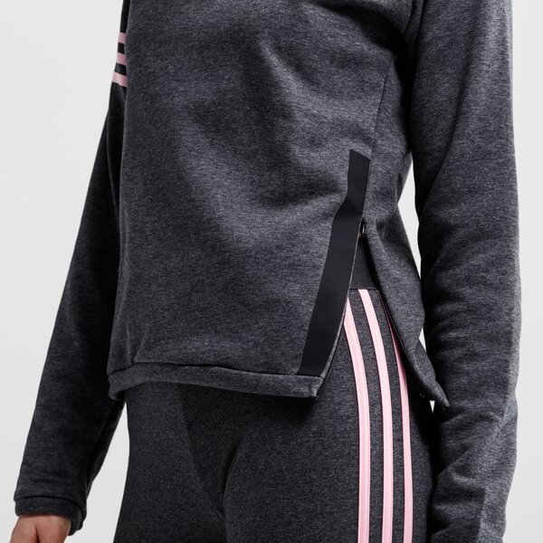 Bluza damska ADIDAS BLUZA W E MO CREW du0713 kolor szary