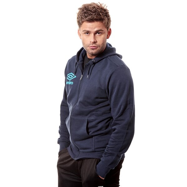 Bluza męska UMBRO BLUZA HOODED FULL ZIP JACKET 62586uy70 kolor granatowy
