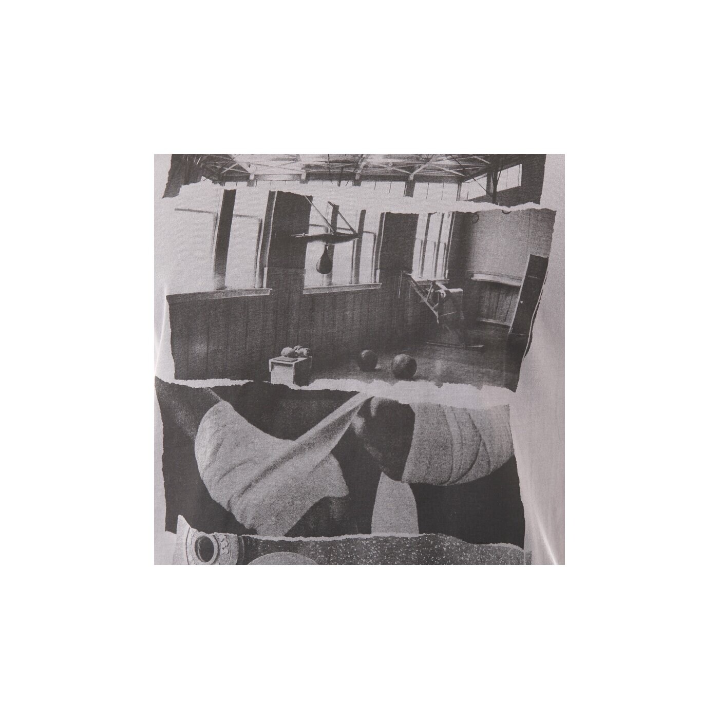 Koszulka męska REEBOK T-SHIRT SSG GRAPHIC T z82229 kolor szary