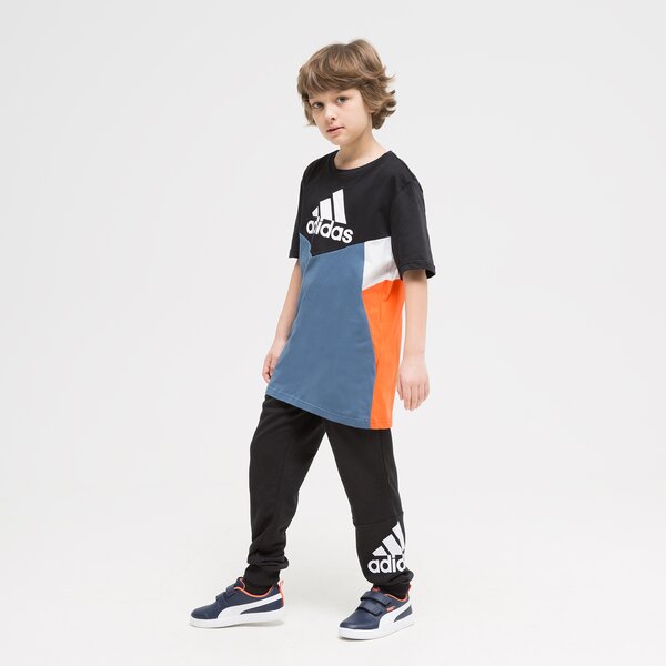 Spodnie dziecięce ADIDAS SPODNIE B BL FT C PT BOY gn4033 kolor czarny