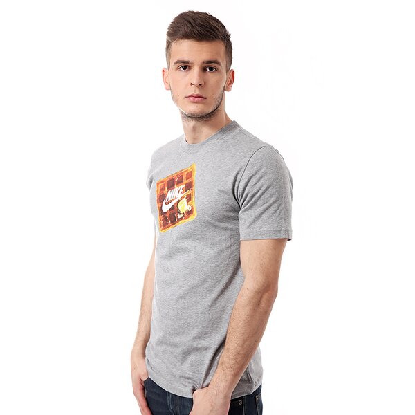 Koszulka męska NIKE T-SHIRT TEE-WAFFLE HOT BOX 589837063 kolor szary