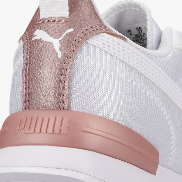 Buty sportowe damskie PUMA R78 WNS METALLIC POP 38107003 kolor biały