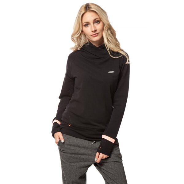 Bluza damska LOTTO BLUZA SWEAT FAITH FT r7187 kolor czarny