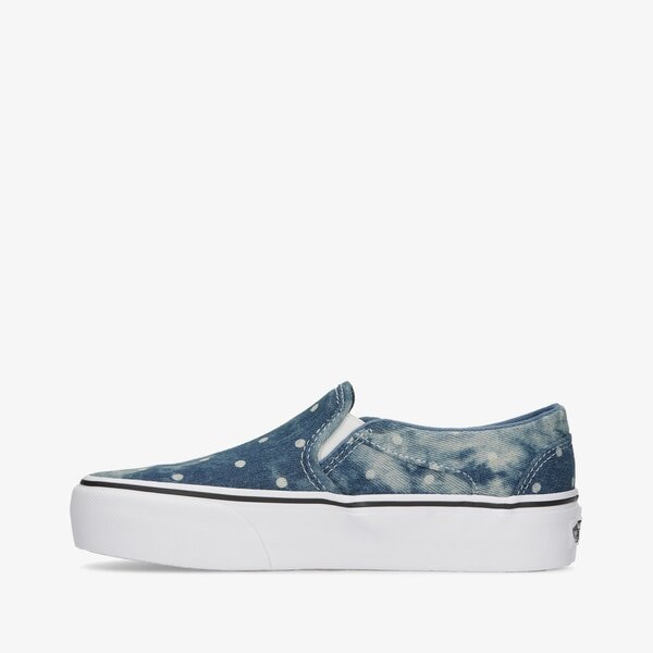 Buty sportowe damskie VANS WM ASHER PLATFORM vn0a3wmmbbc1 kolor niebieski
