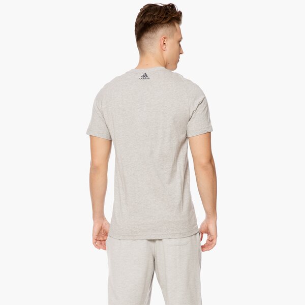 Koszulka męska ADIDAS T-SHIRT SS ESS BIGLOGO s98725 kolor szary