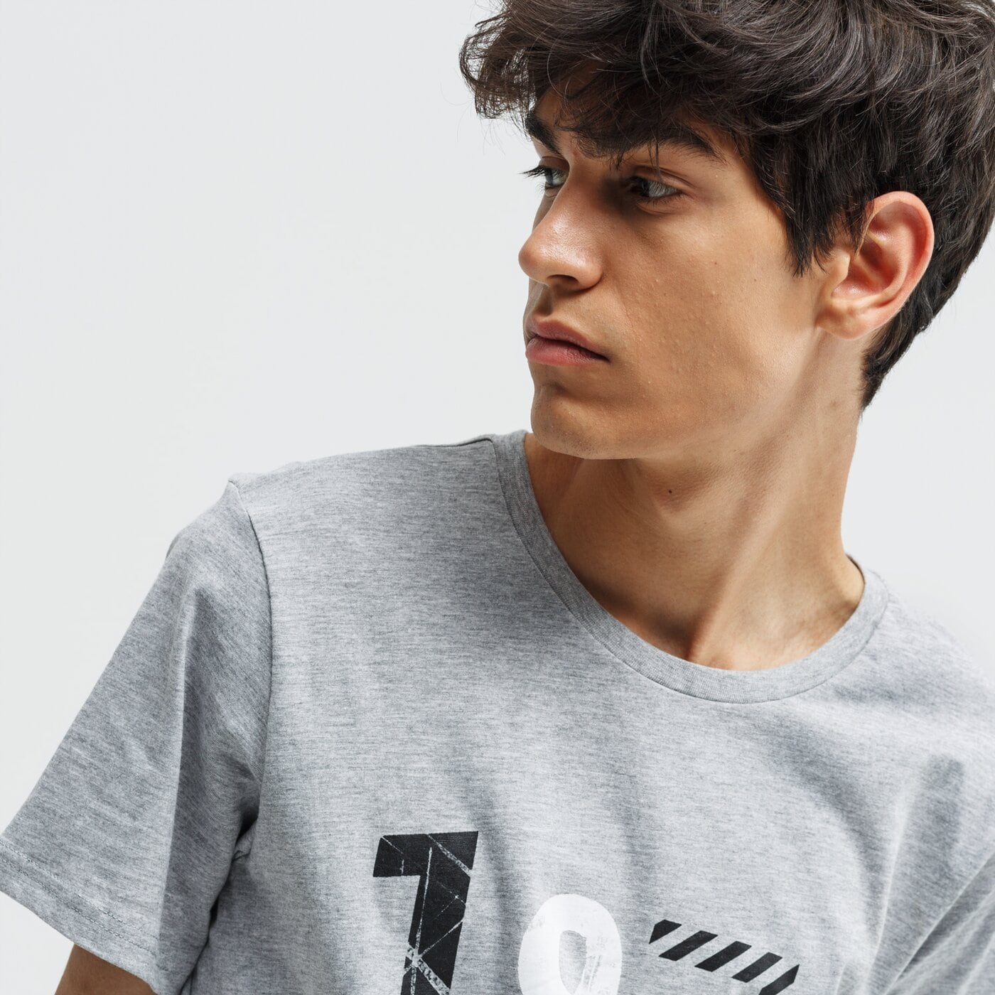 Koszulka męska LOTTO T-SHIRT DARIO lo39tsm36002 kolor szary