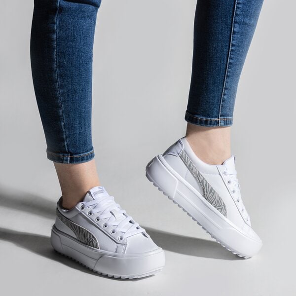 Buty sportowe damskie PUMA KAIA PLATFORM TIGER 38391502 kolor biały