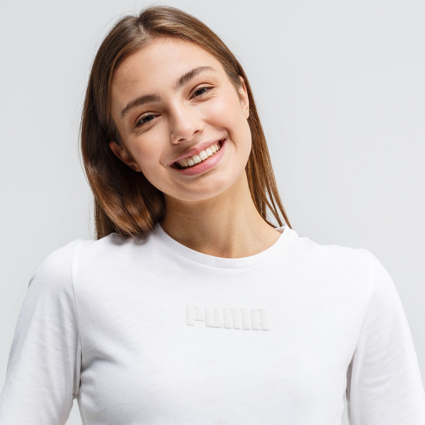 Koszulka damska PUMA T-SHIRT MODERN BASICS 583634 02 kolor biały