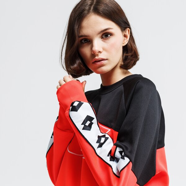 Bluza damska LOTTO BLUZA ATHLETICA PRIME W RN PL 213477-2cn kolor czerwony