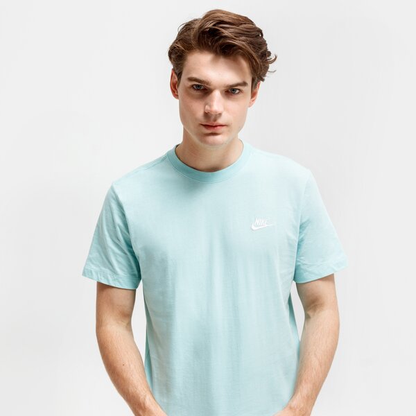 Koszulka męska NIKE T-SHIRT SPORTSWEAR CLUB ar4997-382 kolor niebieski