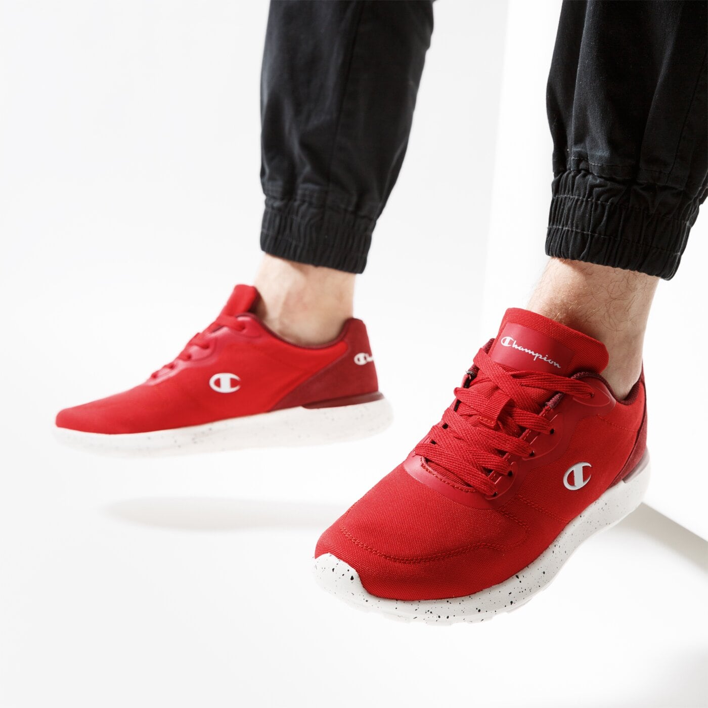 Buty sportowe męskie CHAMPION WEBBER s20969rs001 kolor czerwony