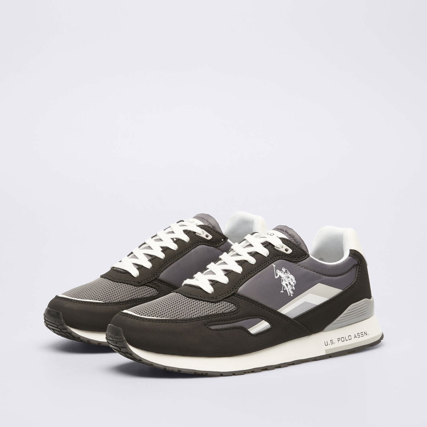 Buty sportowe męskie U.S. POLO ASSN. TABRY003B tabry003bgryblk02 kolor szary