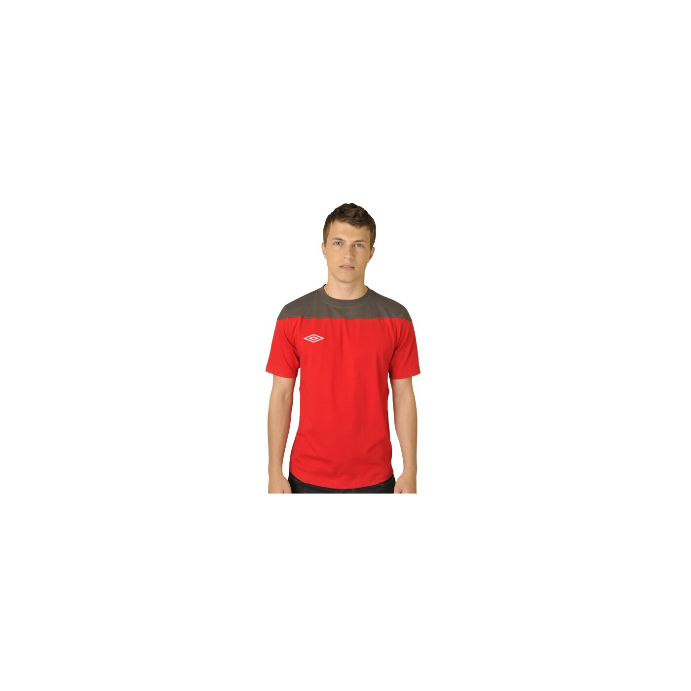 Koszulka męska UMBRO T-SHIRT F TRN CVC SS CREW TEE 60615uc2c 