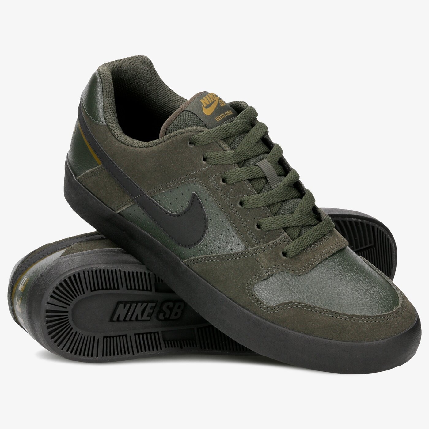 Buty sportowe męskie NIKE SB DELTA FORCE VULC 942237-301 kolor khaki