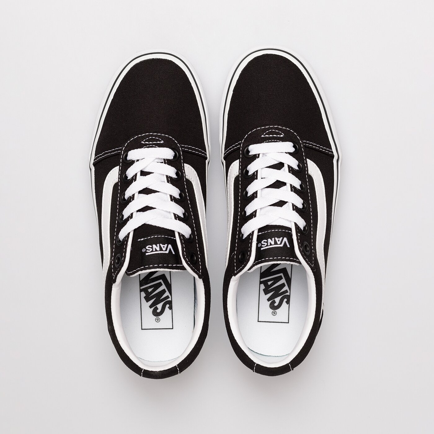 Buty sportowe damskie VANS WM WARD PLATFORM CANVAS vn0a3tlc1871 kolor czarny