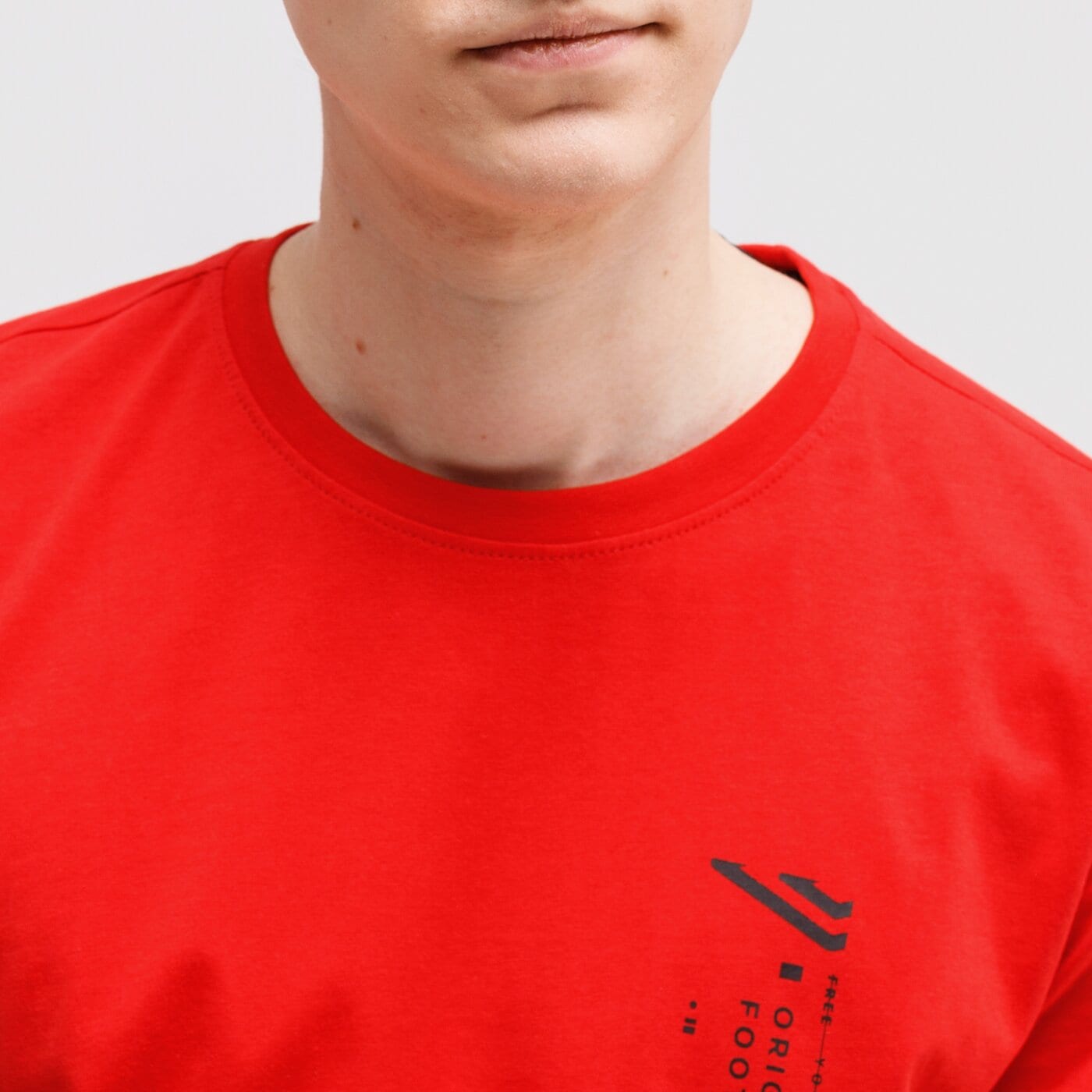 Koszulka męska UMBRO T-SHIRT AXSEN ul121tsm55001 kolor czerwony