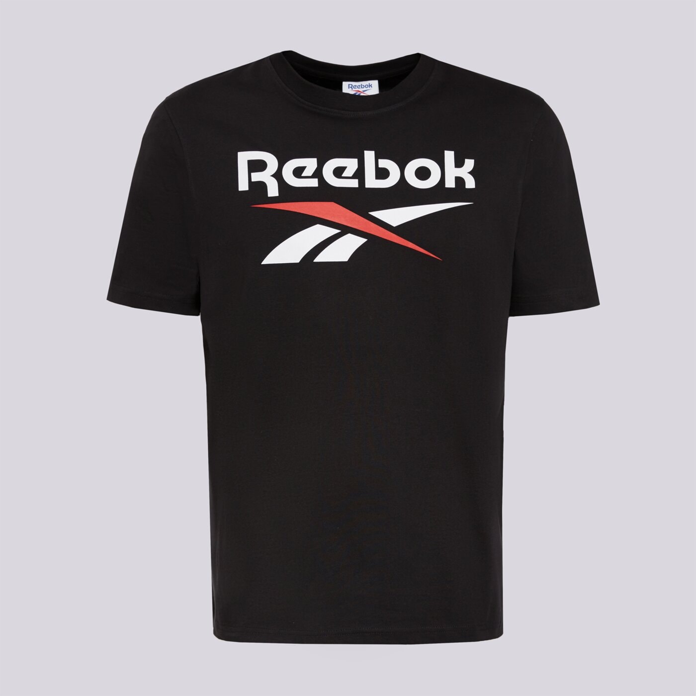 Koszulka męska REEBOK T-SHIRT BRUNO BIG LOGO CREW NECK SS TEE 100240887 kolor czarny