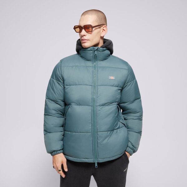 Kurtka zimowa męska DICKIES KURTKA ZIMOWA WALDENBURG JACKET dk0a4xp20ln1 kolor niebieski