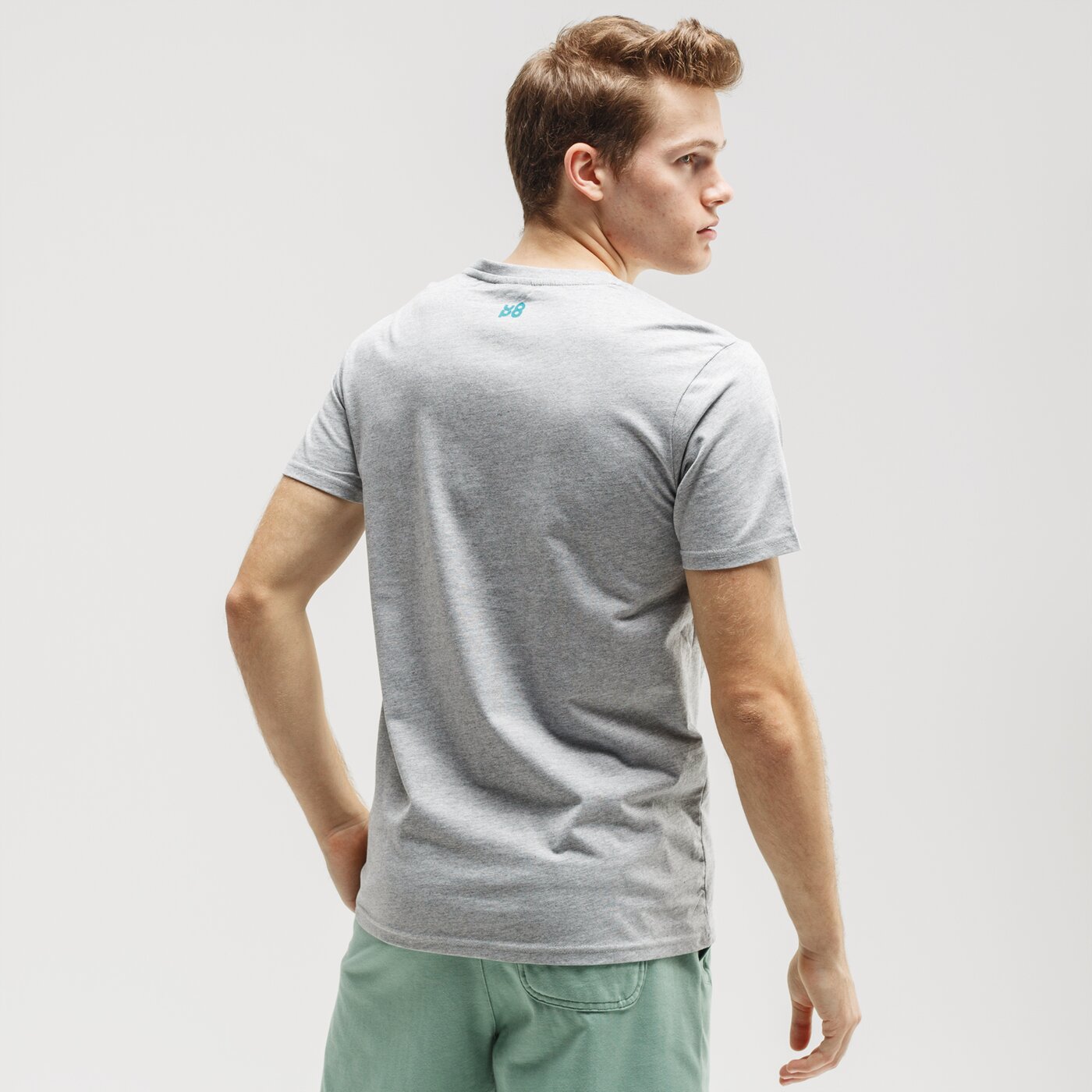 Koszulka męska UP8 T-SHIRT BATISTO up120tsm48002 kolor szary