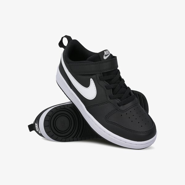 Buty dziecięce NIKE COURT BOROUGH LOW 2 bq5451-002 kolor czarny