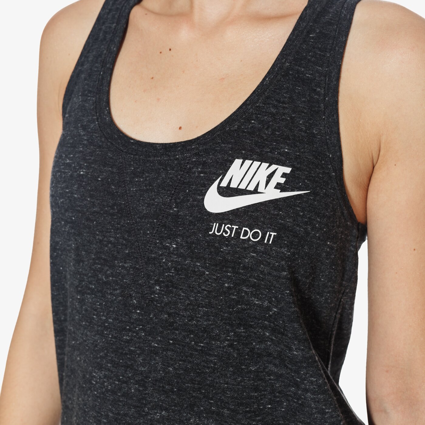 Top damski NIKE TANK W NSW GYM VNTG 883735-010 kolor czarny
